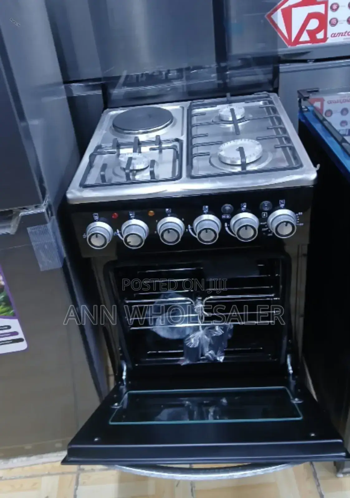 Saratech 50by 55 3gas + 1electric Standing Cooker at 