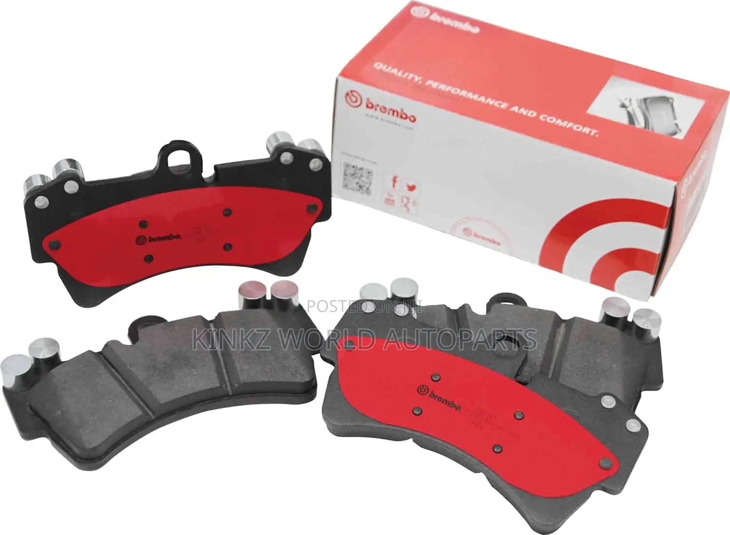 Brembo Front Ceramic Brake Pad Set P49045n for Mazda Cx-5