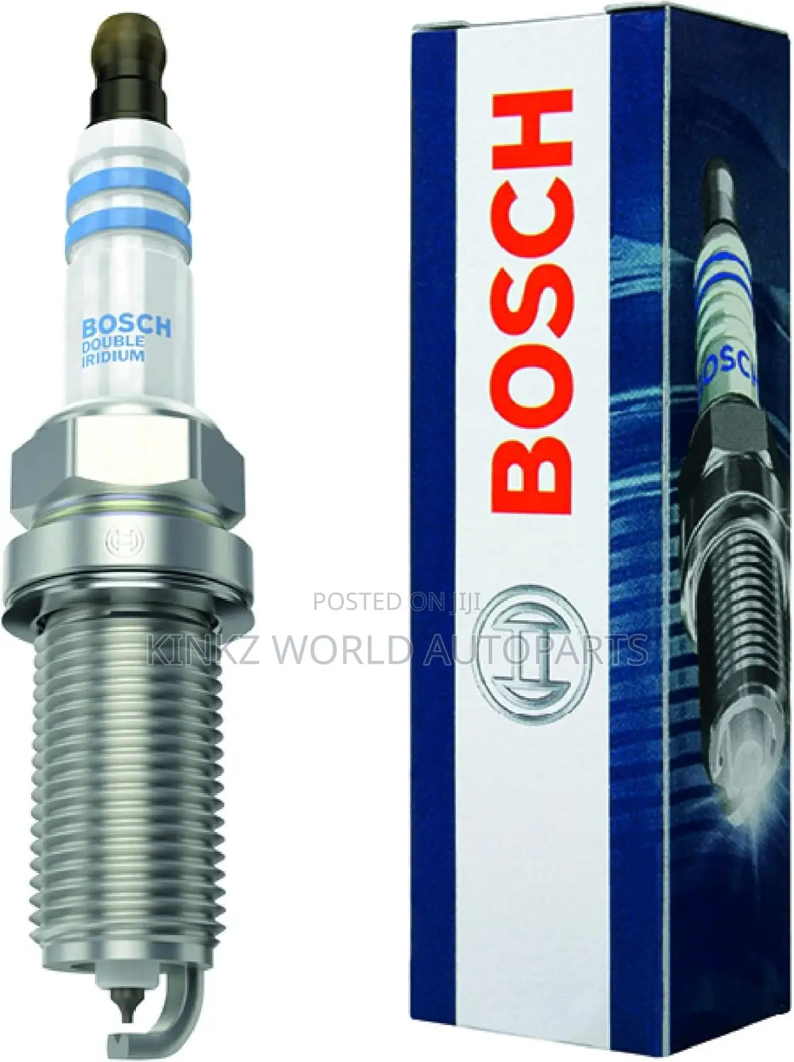 Bosch Fr7ni33 Double Iridium Spark Plugs Land Rover Subaru