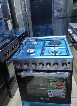 Good Working Syinix 3gas +1electric Standing Cooker Gf/6