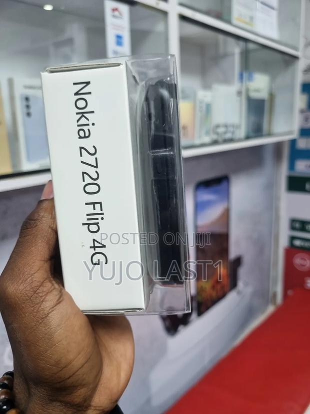 New Nokia 2720 Flip 512 GB Black - thumbnail 3