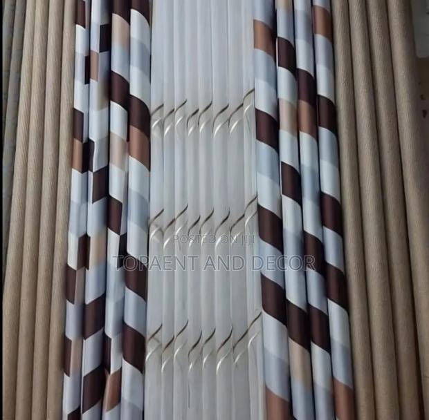 Patterned Stylish Home Curtains - main view