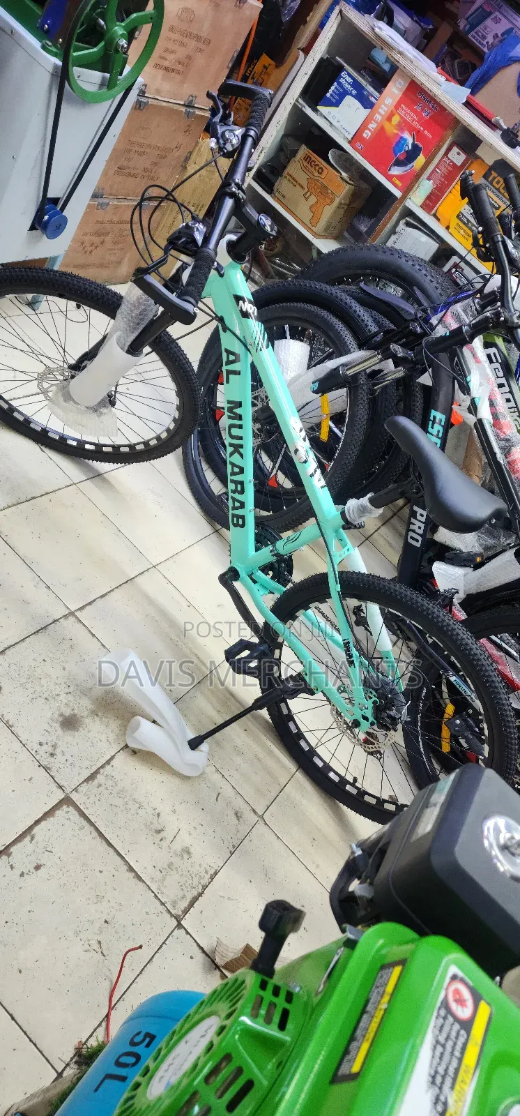 Bicycle Size 24 With Gear and Mechanical Brakes