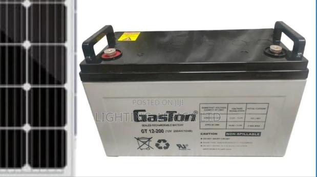 450w Home Solar Kit + 200ah Gaston Heavy Duty Battery Gel - thumbnail 3