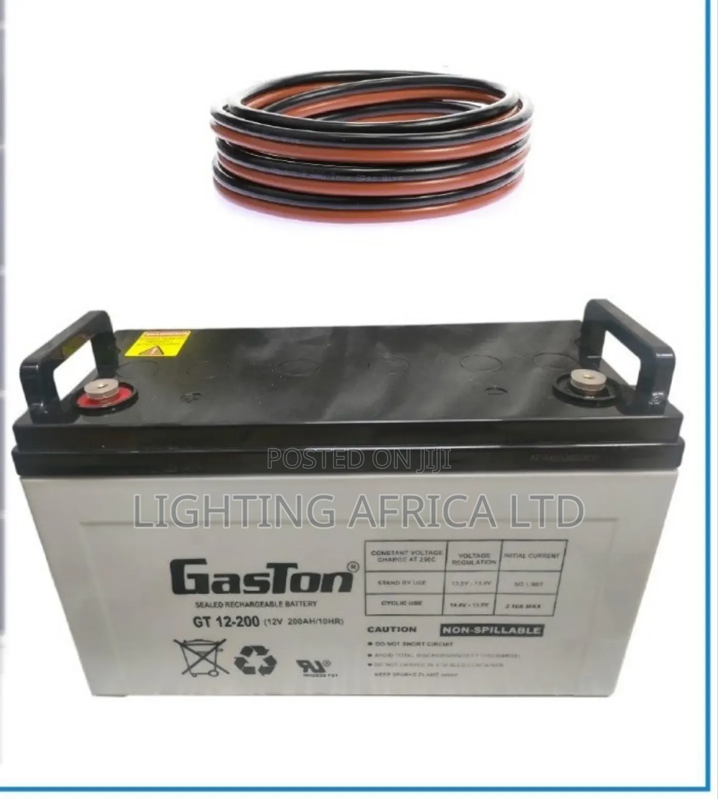 450w Solar + 200ah Battery + 40a Controller+1000w Inverter - 20m Cable