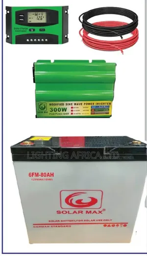 Holiday 100w Home Solar Kit Complete With 4 Free Solar Bulbs