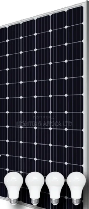 Holiday 100w Home Solar Kit Complete With 4 Free Solar Bulbs