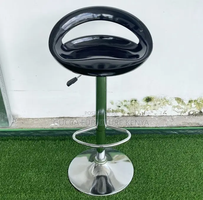 Office Stools: Round Multi-Color Plastic Lifting Bar Chair