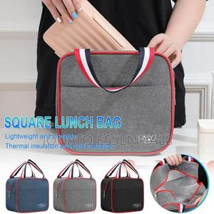 6l Insulated Square Lunch Bag With Carry Handles - thumbnail 2