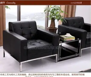 Sofas: 5-Seater Steel Foot Sofa Series Office Furniture