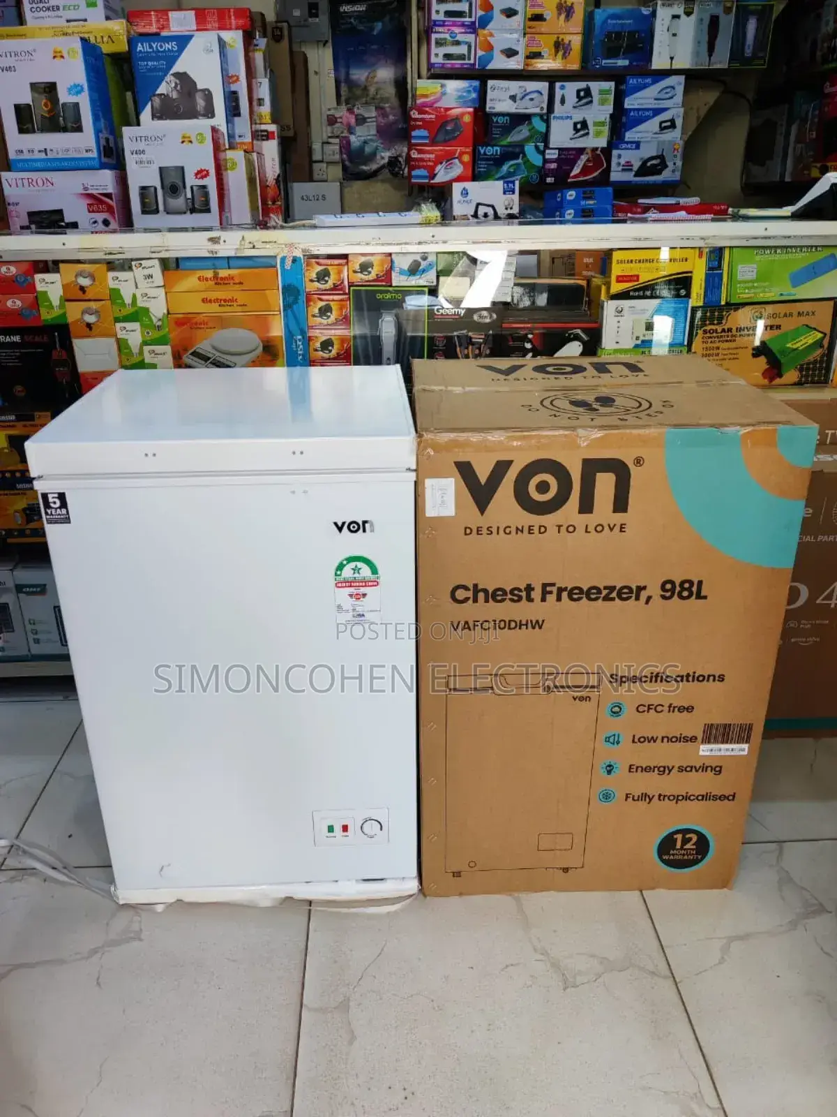 Von Freezer 98l