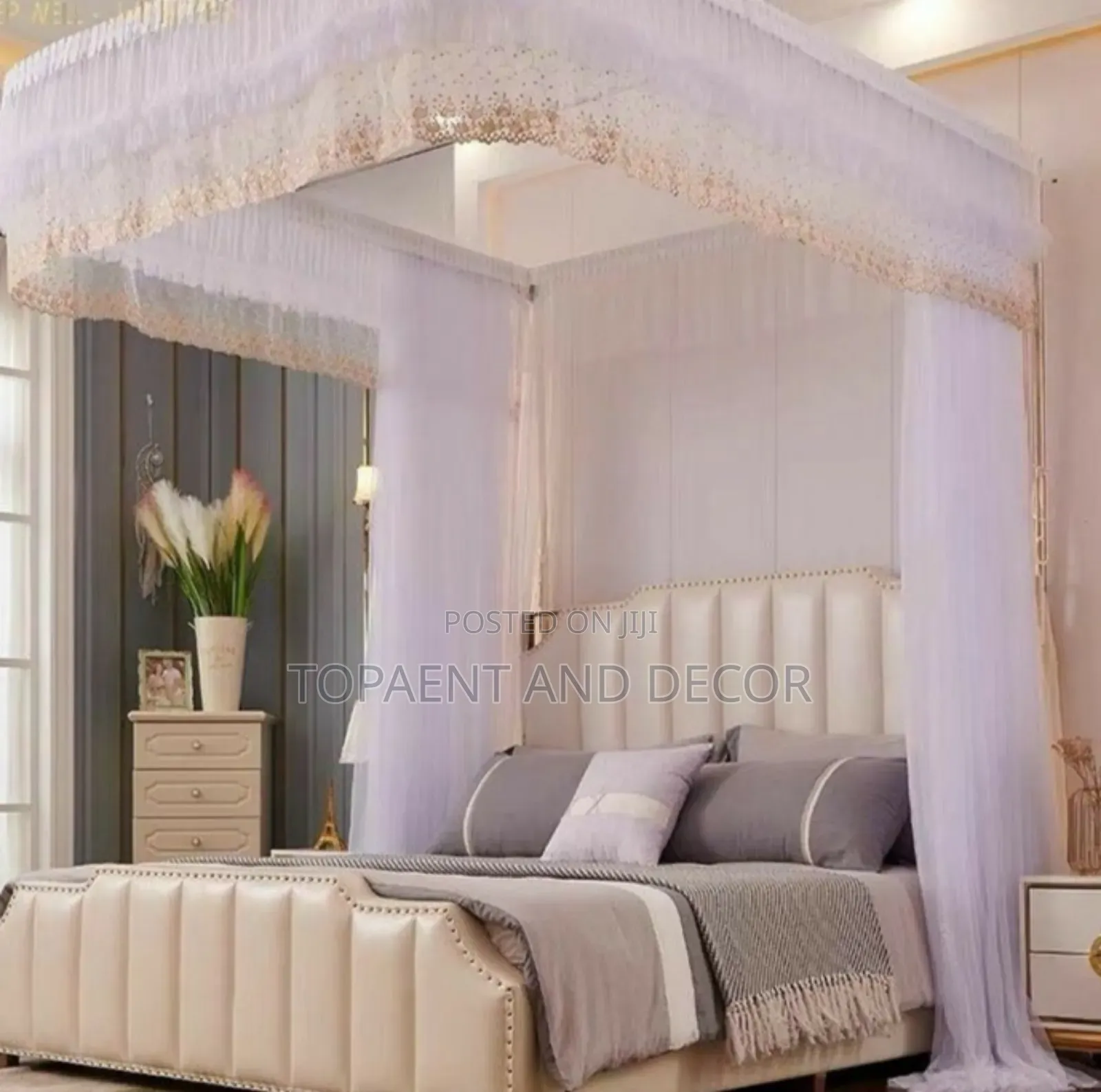Fancy Strong and Beautiful Two Stand Mosquito Net