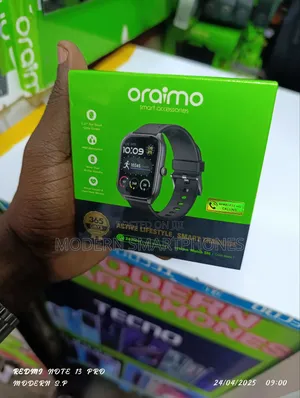 Oraimo Watch Wireless Calls 5n 2.01'' TFT Ip68 Smart Watch