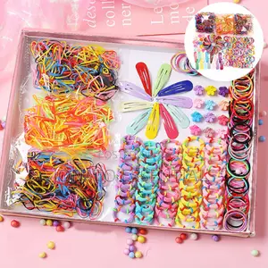 780 Pieces Girls Colorful Hair Bands, Headbands Sets