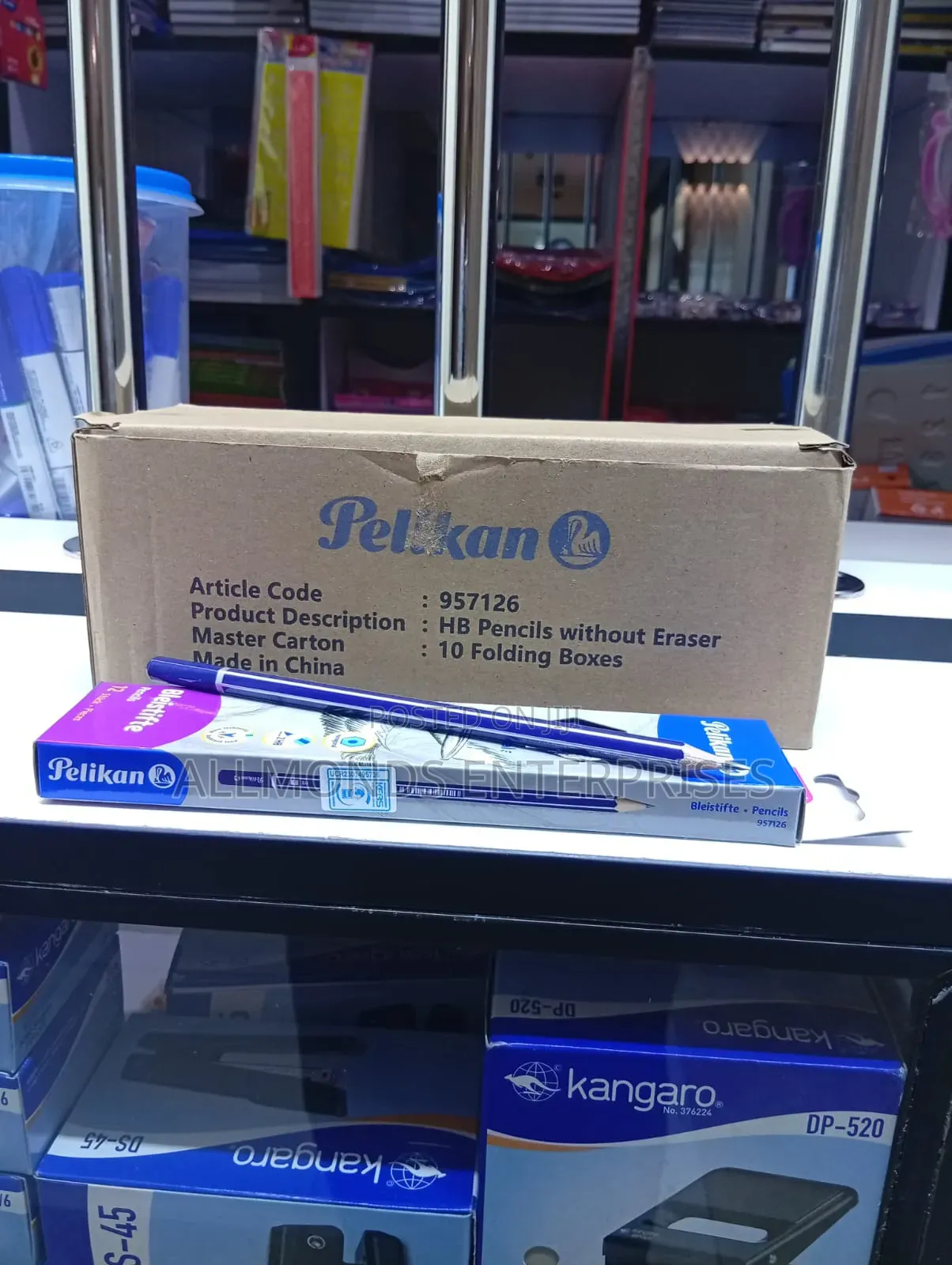 A Carton of Pelikan Hb Pencil- 10 Packets of 12pcs Each