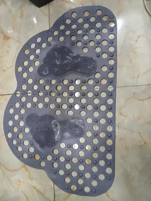 Dark Purple Elegant Antislip Bathroom Mats