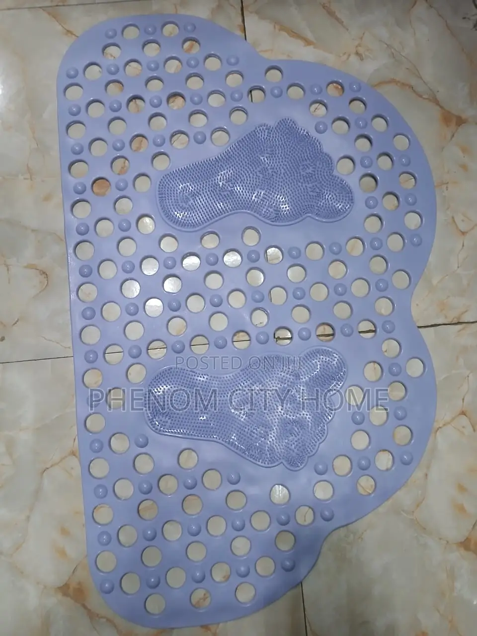 Quality Sky Blue Antislip Cloud Bathroom Mats