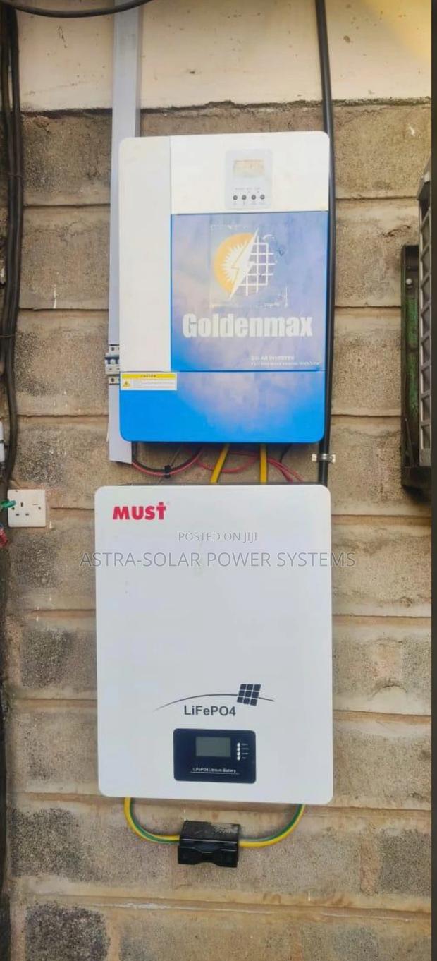 Low-Frequency 3kva Solar System With 5.12kwh Battery - main view