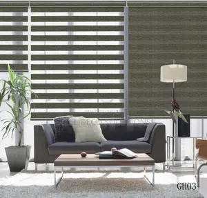 “Elegance on Track!”With the Horizontal Zebra Blinds