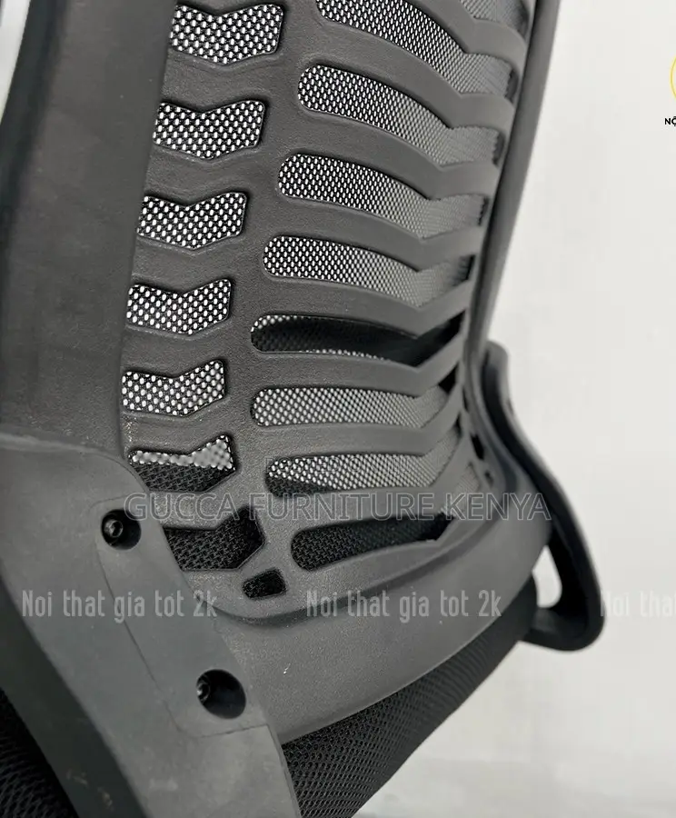Office Chair: Headrest Mesh Strong Work Chair With Swivel