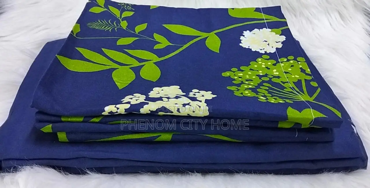 6 Pc Cotton High Quality Bedsheets Available