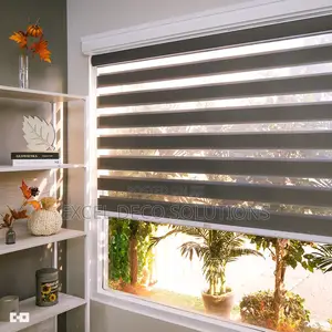 “Timeless Design. Trendy Feel.”With Horizontal Zebra Blinds