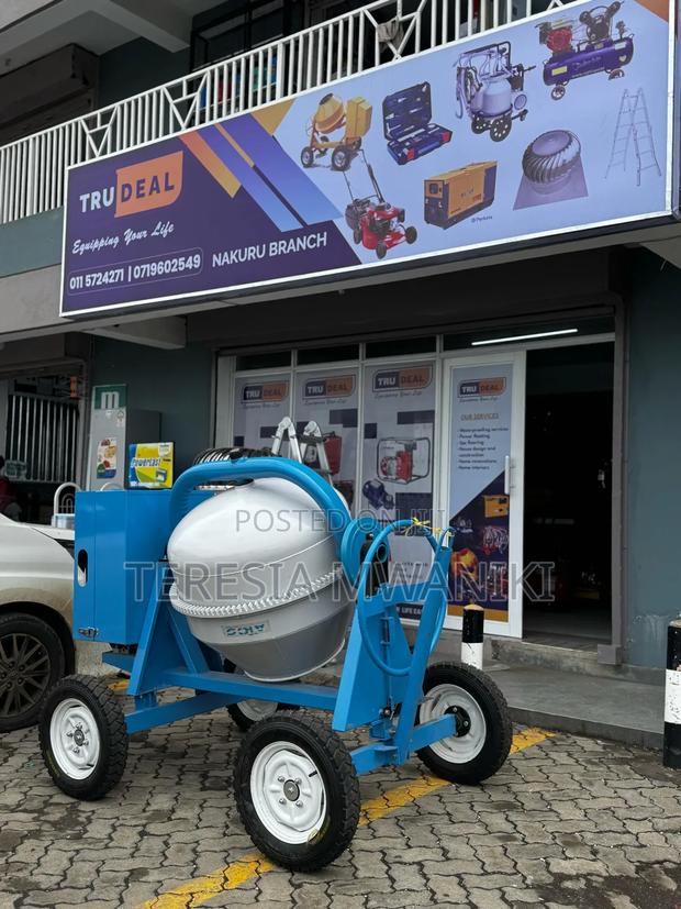 Concrete Mixer  400 Ltrs Drum Capacity