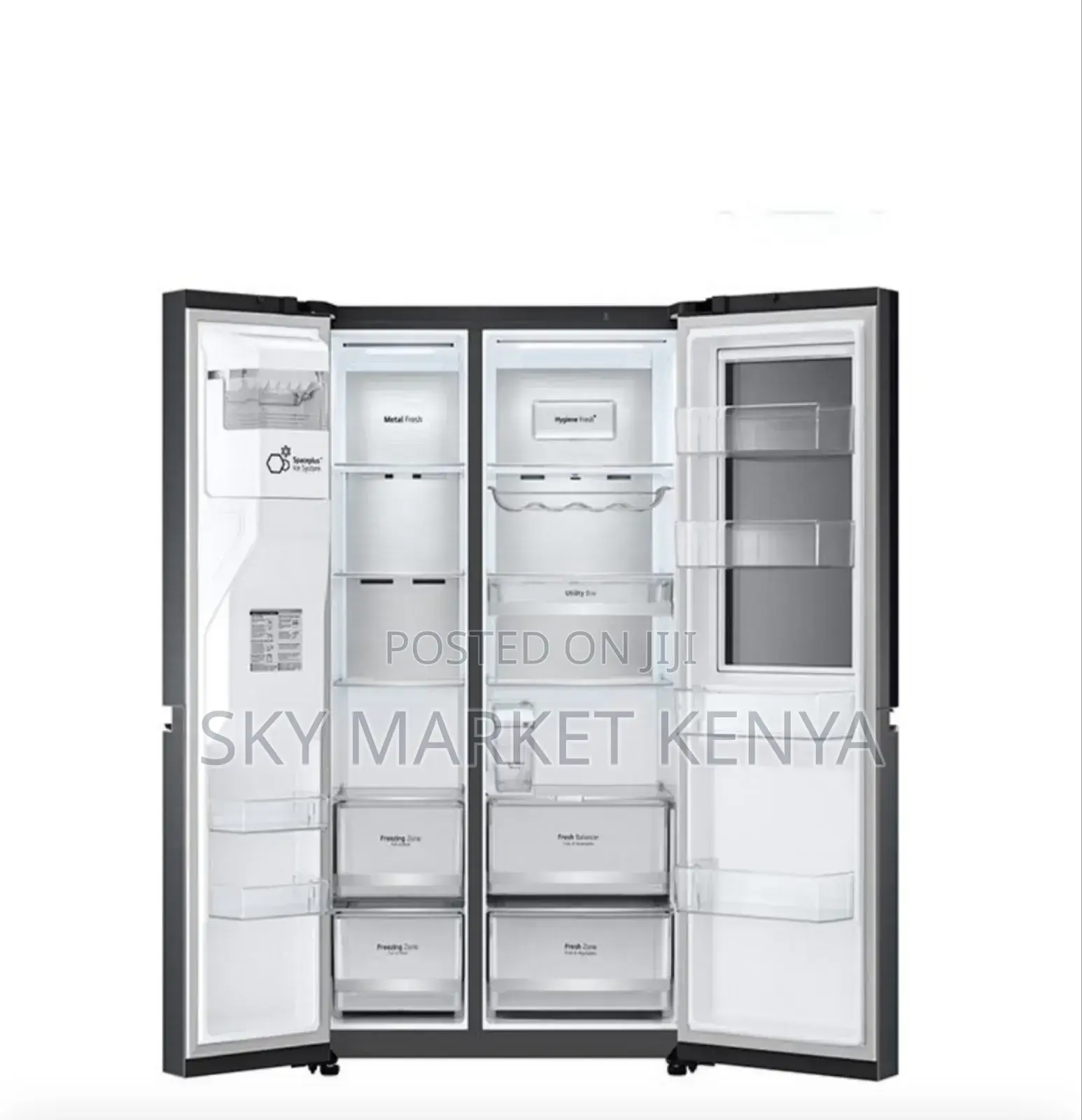 Lg Gc-X257cqes Side by Side 635 Litres Fridge Instaview Door