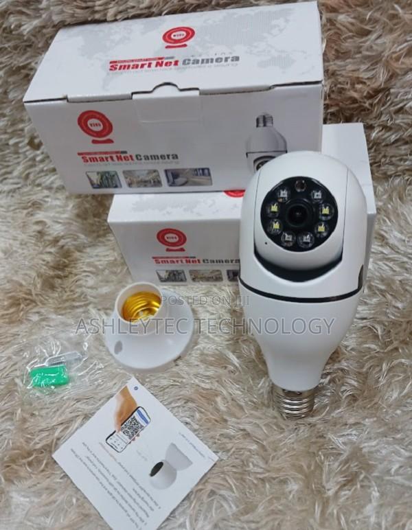Wi-Fi Camera CCTV Camera 1080p~Wireless PTZ Bulb Shape V380