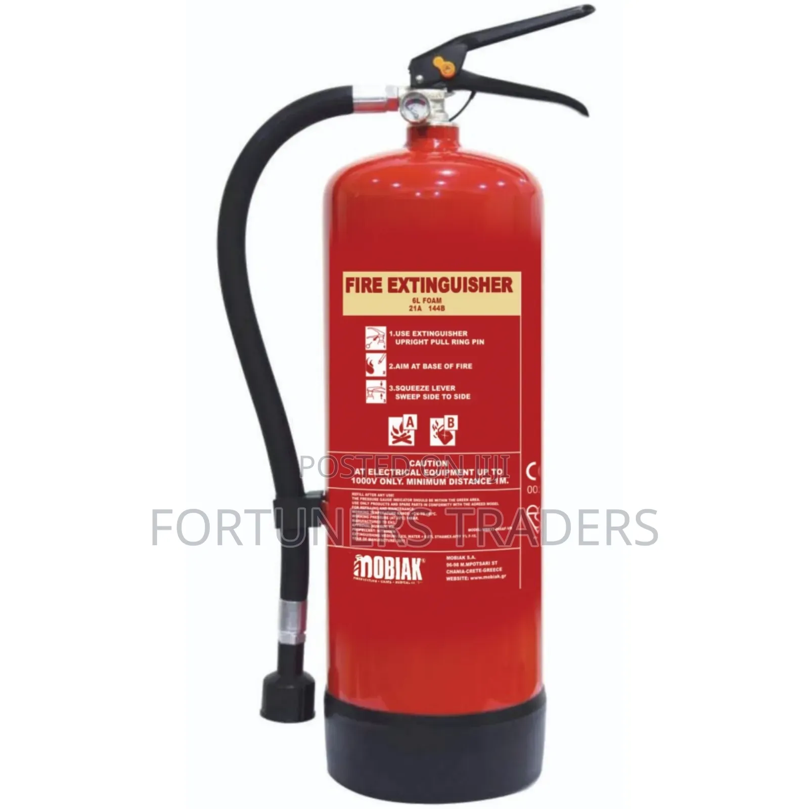 Fire Extinguisher, Fire Extinguisher 6 Litres Foam