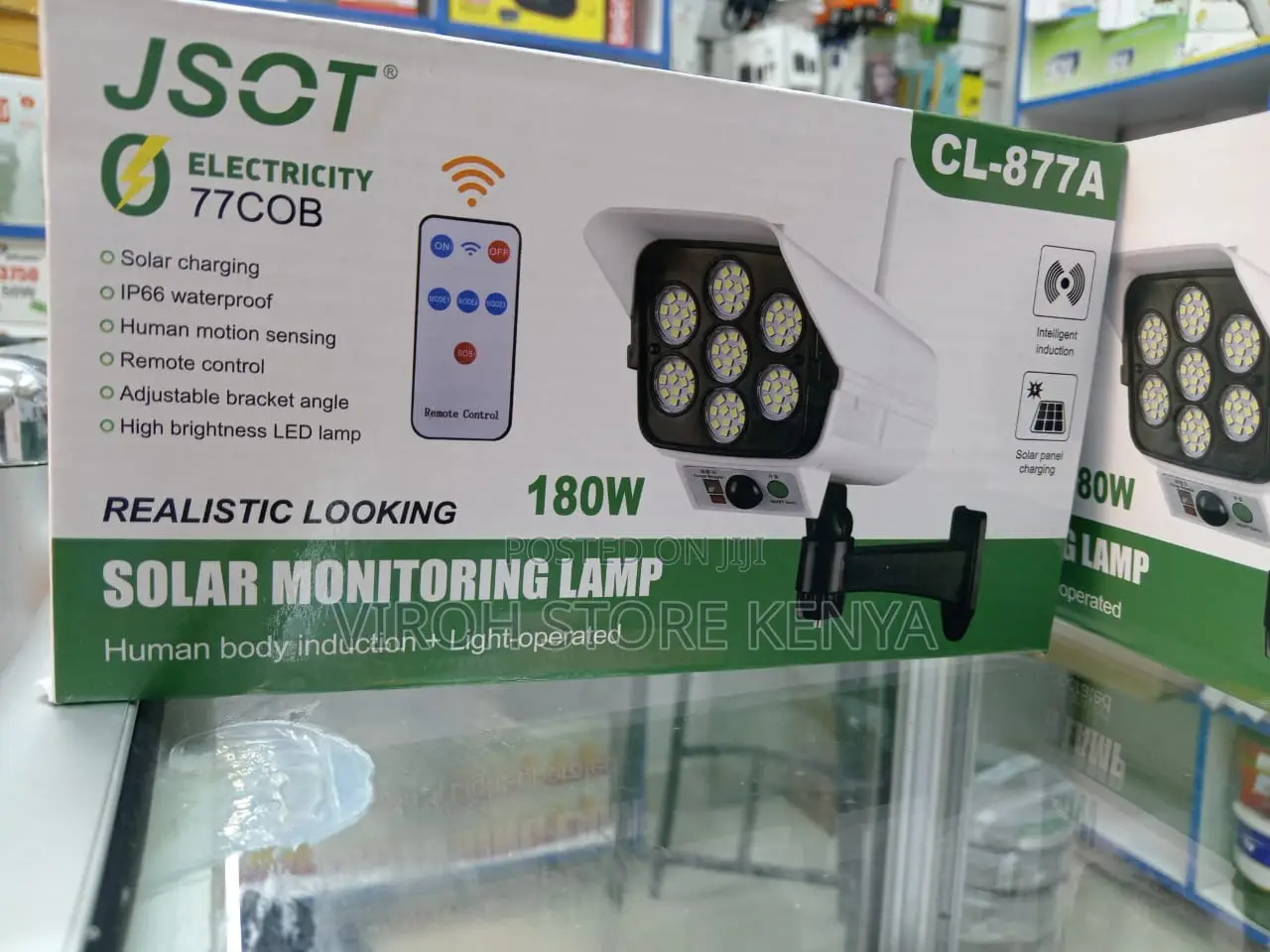 Outdoor Solar Light Motion Sensor Security Dummy Camera