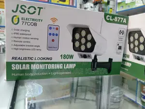 Outdoor Solar Light Motion Sensor Security Dummy Camera