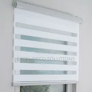 “Modern Living Starts at the Window!”With Zebra Blinds