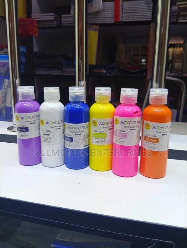 A 100ml Bottle of Acrylic Paint - Chetak - thumbnail 5