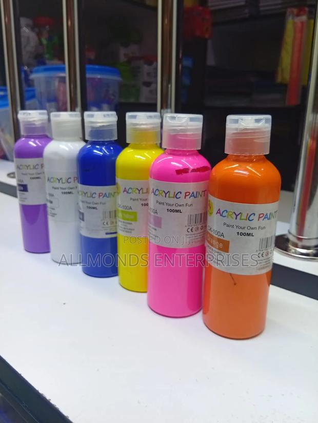 A 100ml Bottle of Acrylic Paint - Chetak - thumbnail 6