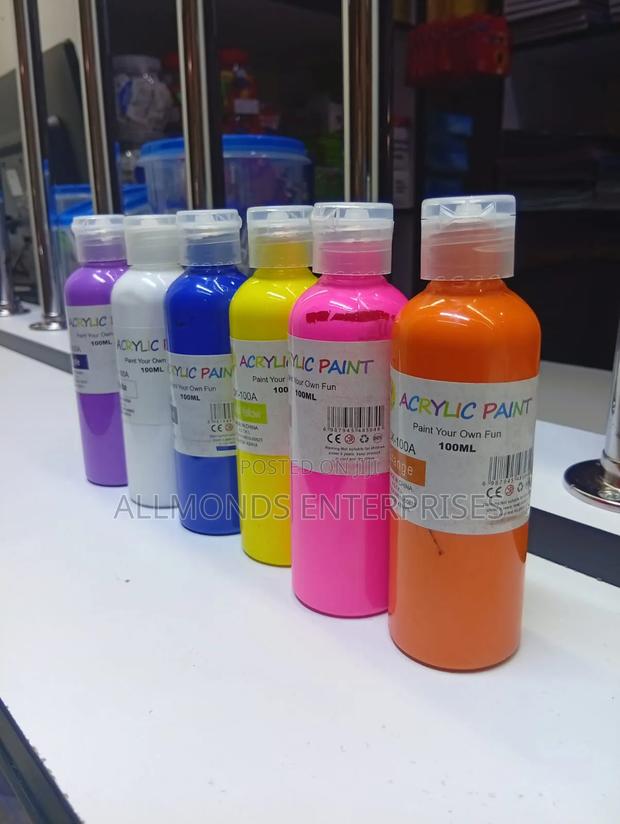 A 100ml Bottle of Acrylic Paint - Chetak - thumbnail 3