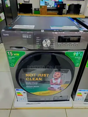 Syinix Front Load Washing Machine 
10kg Wash and Spin.