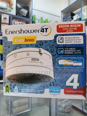 Original Enershower 4temperatures 6800w-8092w Shower Heater