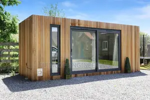 Wood Cladded Shipping Container Office