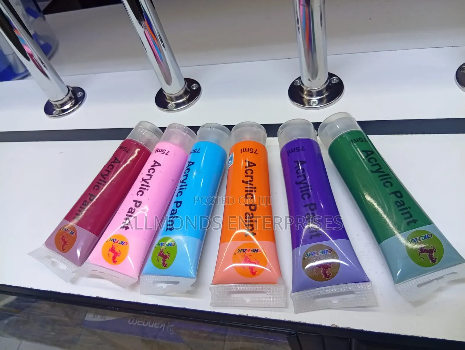 A Tube of 75ml Acrylic Paint-Chetak