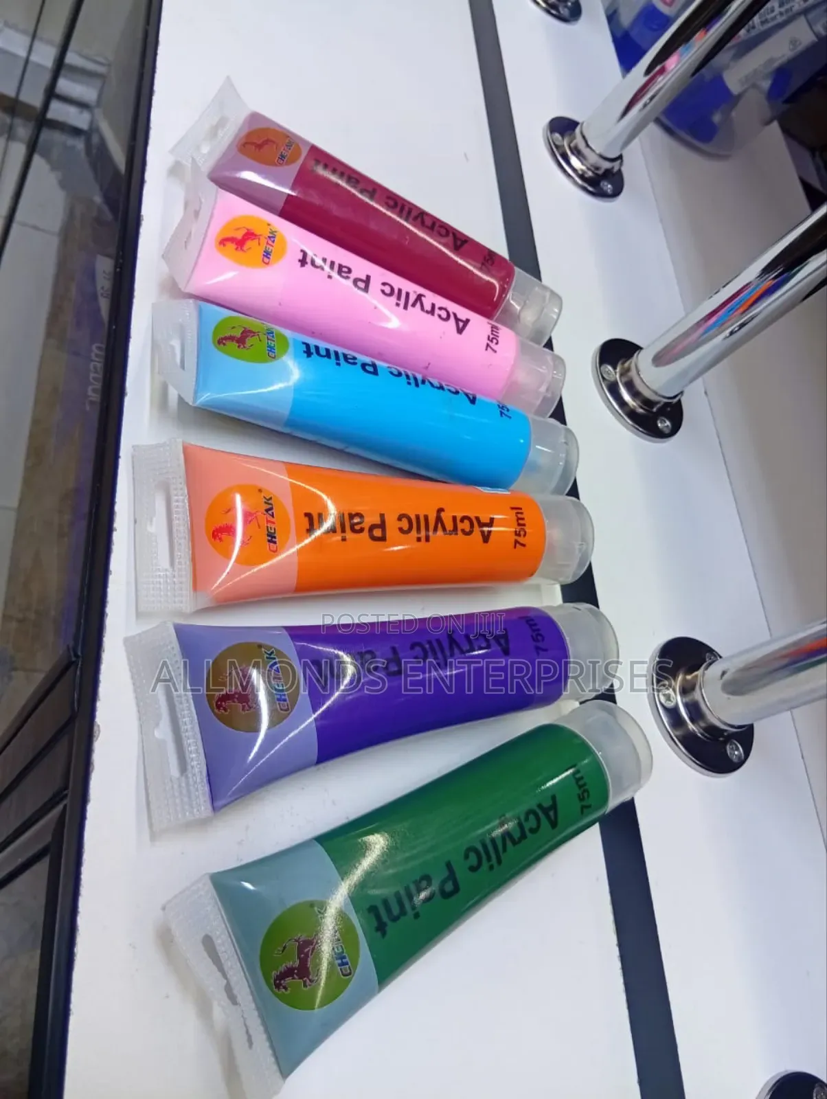 A Tube of 75ml Acrylic Paint-Chetak