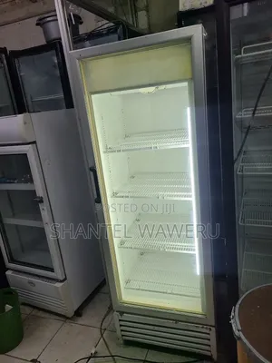 White 400litres Mirror Fridge ^Display Fridge =