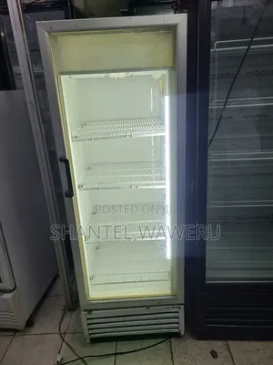 White 400litres Mirror Fridge ^Display Fridge =