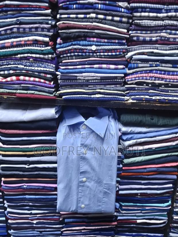 Plain Shirt/Official/Casual/White - thumbnail 4