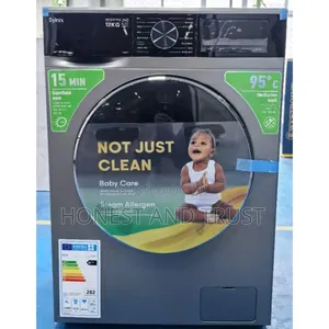 Syinix Front Load Washing Machine 
12kg Wash and Spin