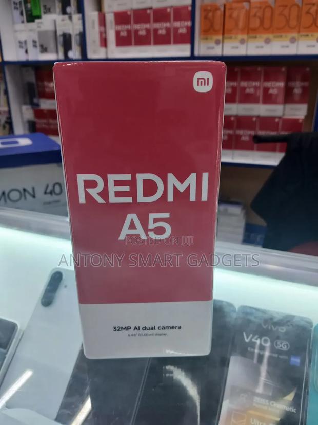 New Xiaomi Redmi A5 4G 64 GB Black - main view
