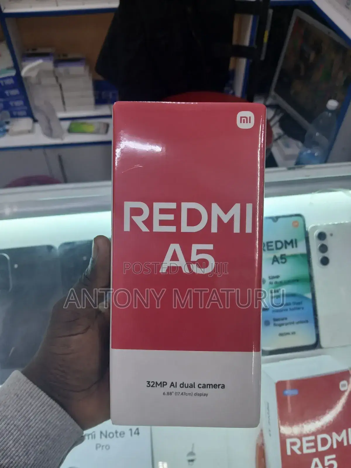 New Xiaomi Redmi A5 4G 64 GB Black