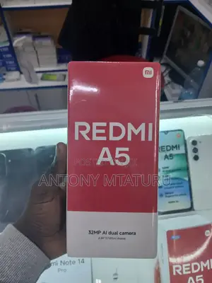 New Xiaomi Redmi A5 4G 64 GB Black
