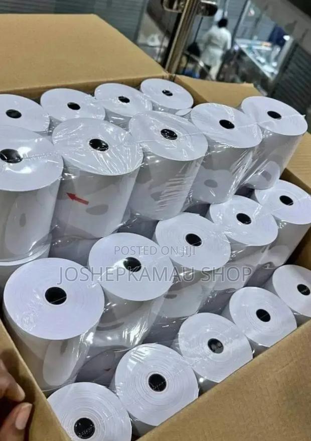 Thermal Receipt Paper Rolls 80×80 Box 10 PCS Receipt Rolls