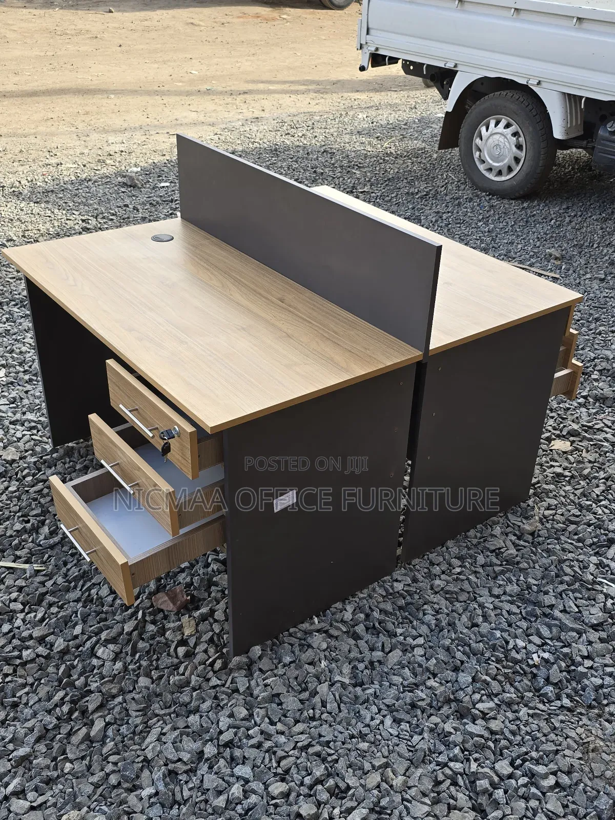 Wooden Office Workstation Desk